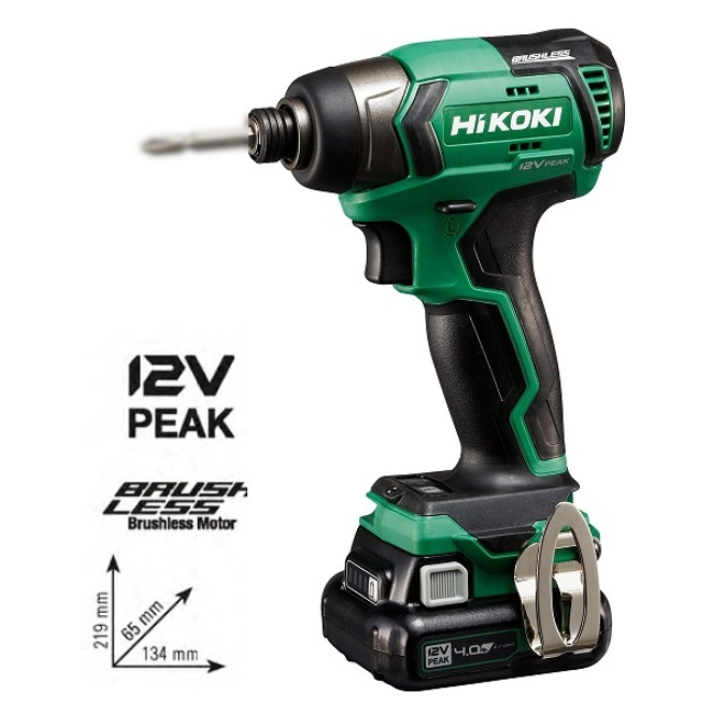 Vendita online Avvitatore ad impulsi 12V 4Ah Peak 1/4